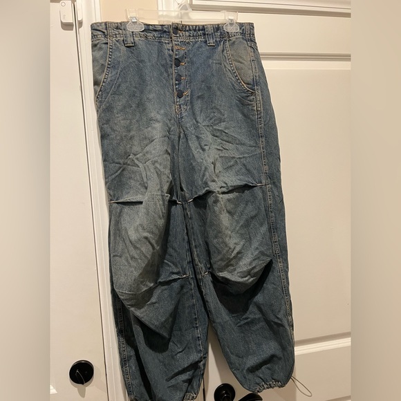 We The Free Denim - We The Free Newbies Solid Slouchy Jeans Size M